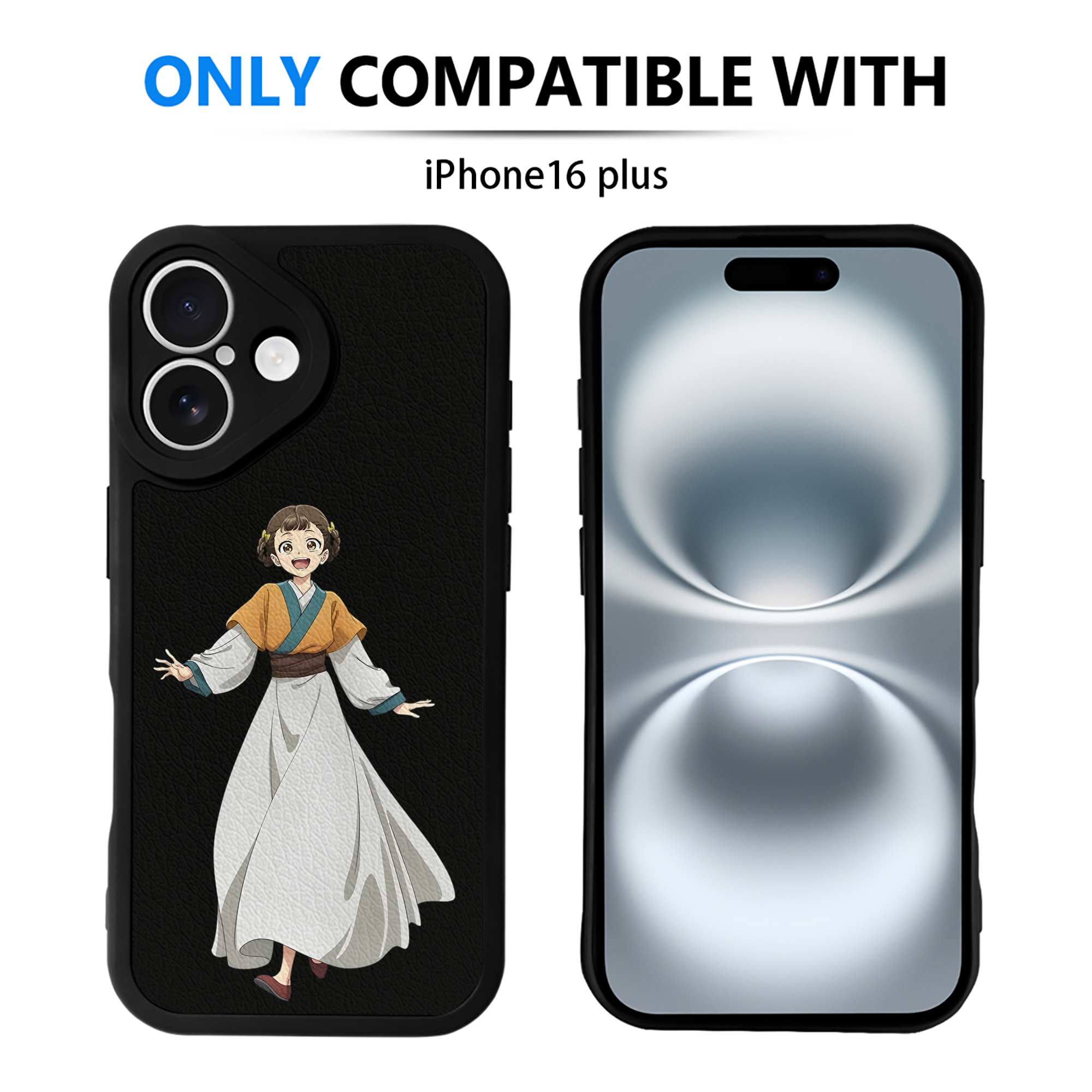 薬屋のひとりごと The Apothecary Diaries 【iPhone 16シリーズ対応】シリコンスマホケース（レザー調） 材質：シリコン